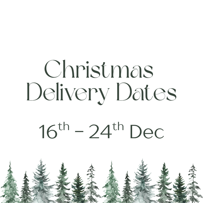 A. Delivery Date - Christmas Slots