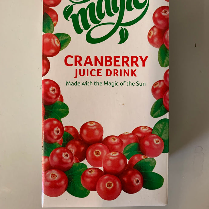 Juice: Cranberry